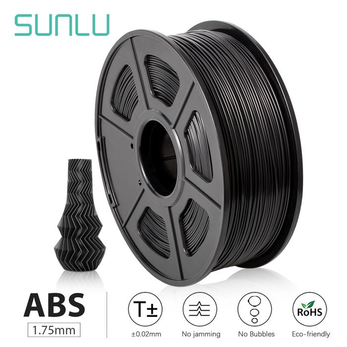 SUNLU ABS 3D Printer Filament ABS Filament 1.75 mm 3D Printing