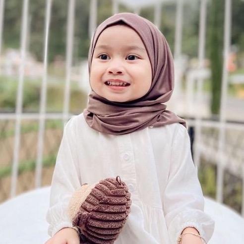 Little Pastella - Syafiyyah Hijab Instant  Pashmina  Oval Anak