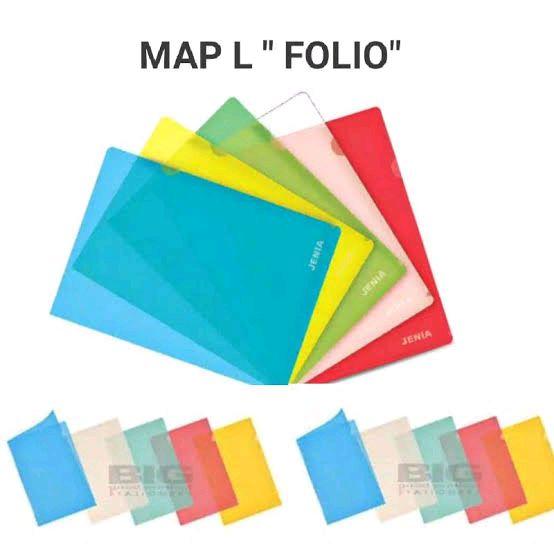 MAP L Warna Bening, merah, hijau, kuning