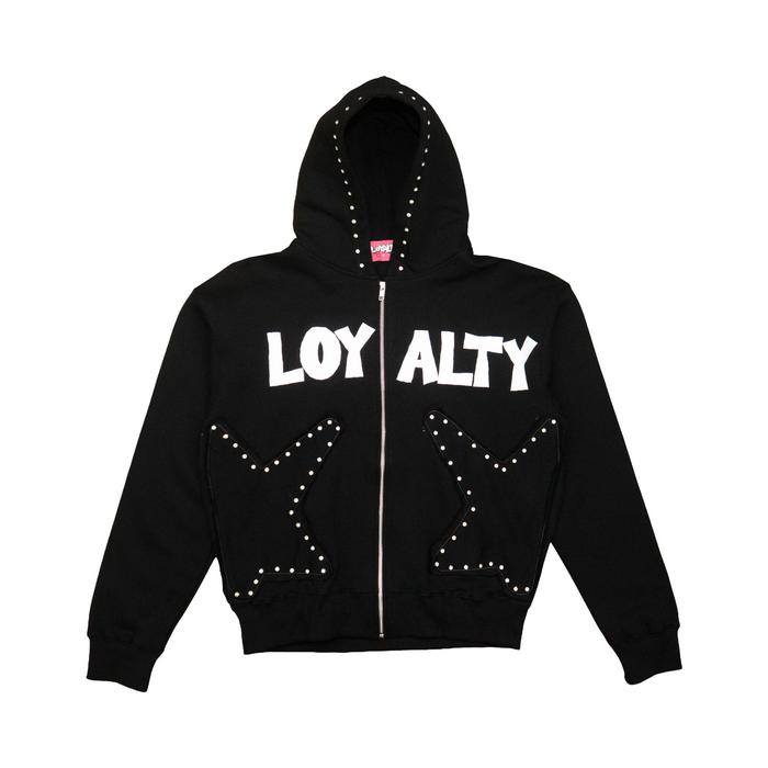 LOYALTY HOODIE "ZIPPER RINGGO BLACK LOYALTY" (UNISEX)