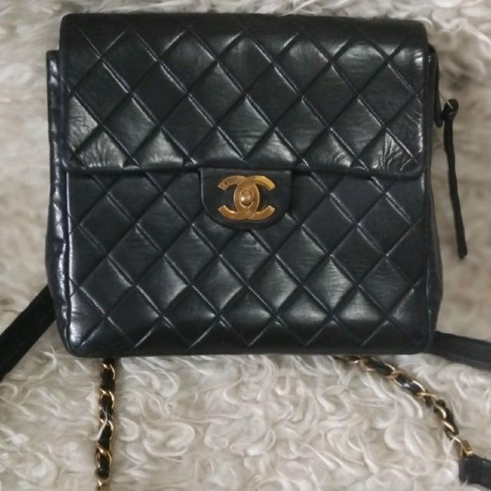 Sold --Chanel Classic Backpack Blacm Lambskin GHW #3