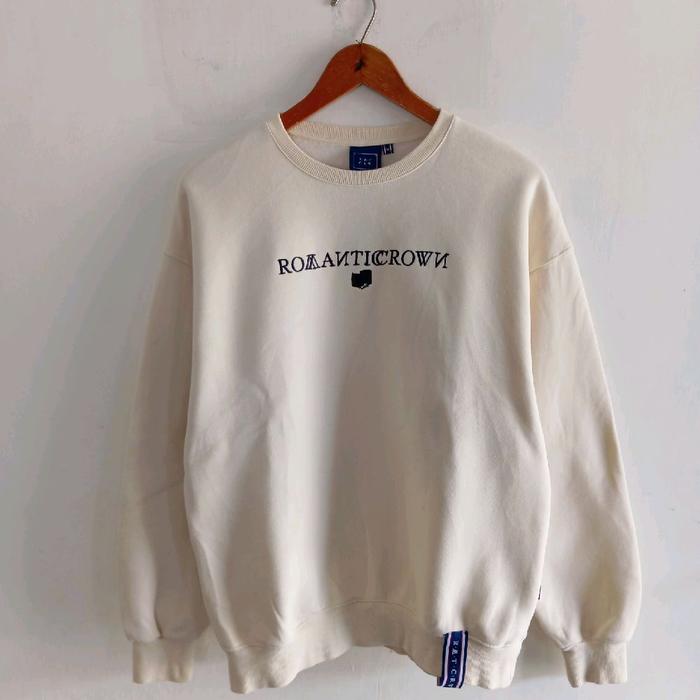 crewneck sweater sweatshirt Romantic Crown