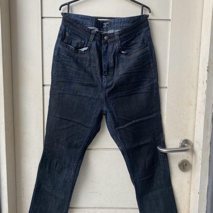 Cabane de Zucca Issey Miyake Coated Denim Suede
