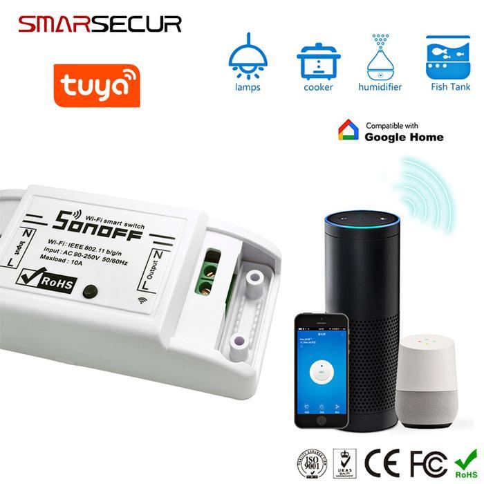 Wireless Wifi Smart Switch For Smart Home Security System