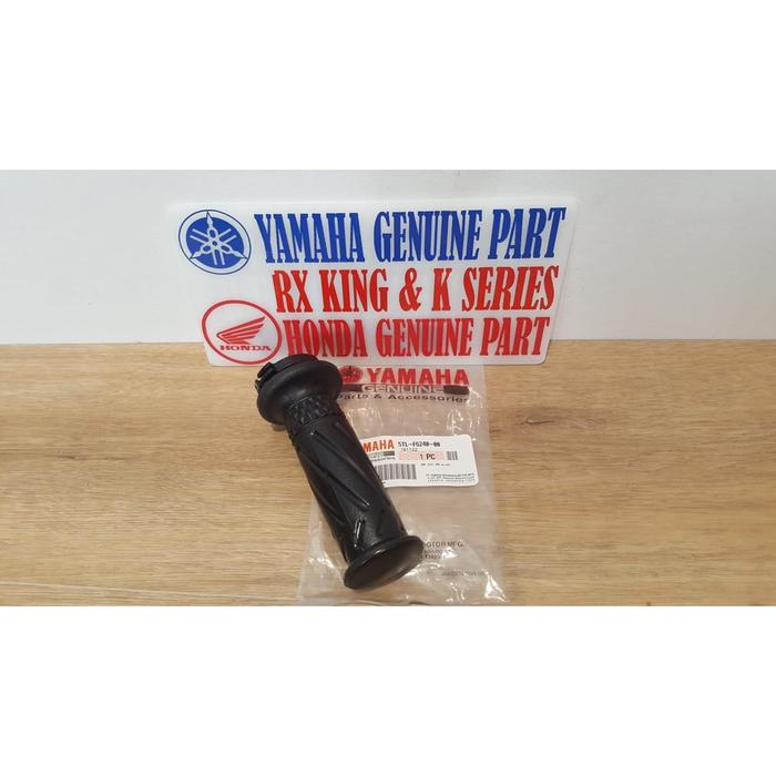 5TL-F6240-00 KARET HAND GRIP KANAN GAS SPORTY OLD SMILE SOUL YGP