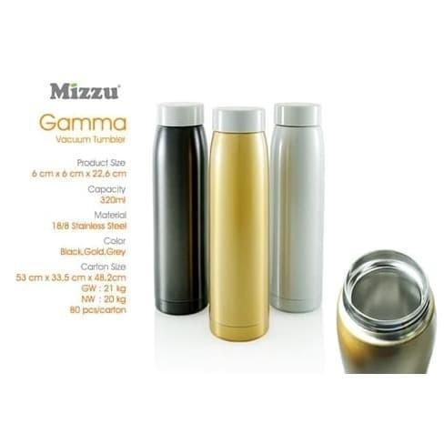 Termos Gamma 320ml Botol Minum Vacuum Tumbler Stainless Steel SUS 304 Mizzu Polos Custom Promosi Sou