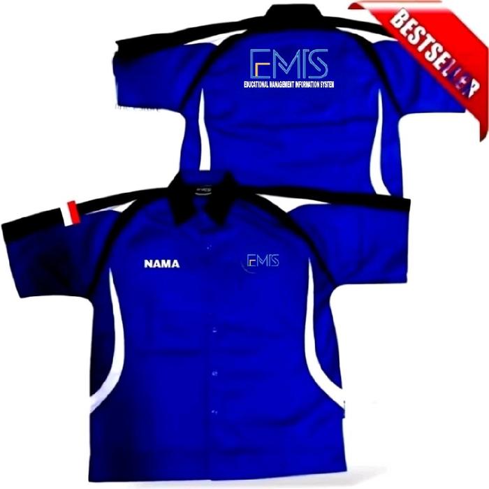 ready stok kombinasi kemeja emis baju emis seragam emis Pdh emis baju kerja emis seragam kerja emis