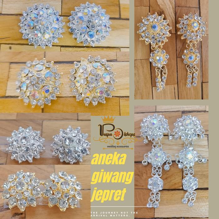 PREMIUM GIWANG PENGANTIN JAWA/ANTING JEPRET JUMBO