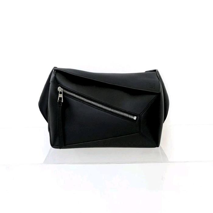 Loewe Small Puzzle Edge Bumbag Black