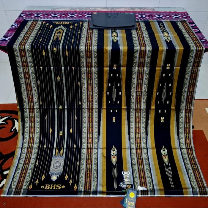 Sarung BHS Signature SGB Gold Hitam Emas Premium Mercerized ATBM Limited (Bisa COD)