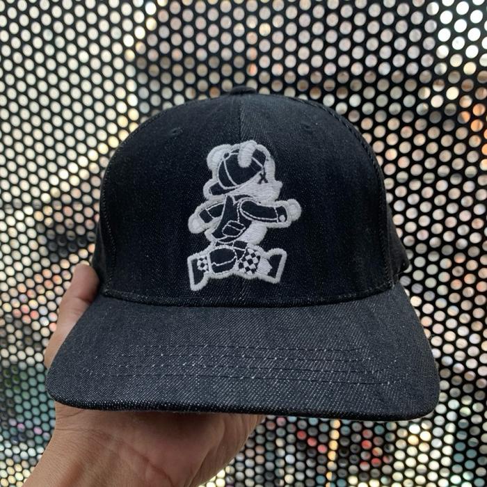 Topi beatoy denim baseball cap second preloved