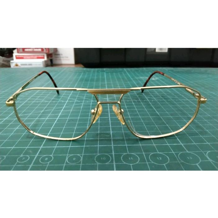 Vintage Frame Brand: STANFORD 22KGP Size: 58-17 Frame gold/logam dilapisi optyl