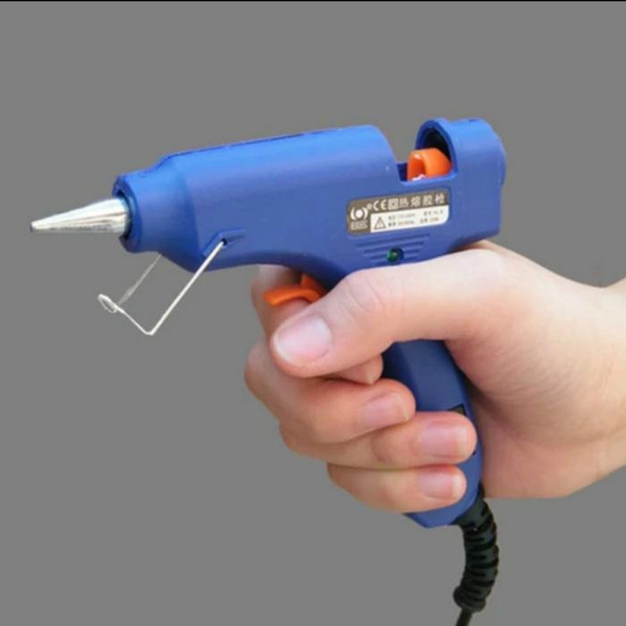 Alat Tembak Glue Gun 20W / Alat Lem Bakar Cair Lem Lilin