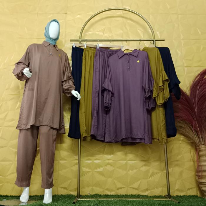 SYARIFAH17 One Set Kaysha Jumbo 2XL 3XL 4XL