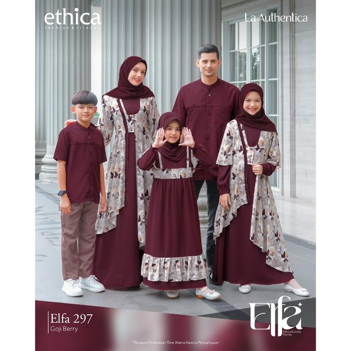 ELFA 297 GOJI BERRY GAMIS DEWASA KAGUMI 289 GOJI BERRY SARIMBIT LEBARAN 2023