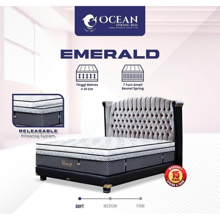 NEW PRODUK Springbed Ocean Emerald Fullset Original
