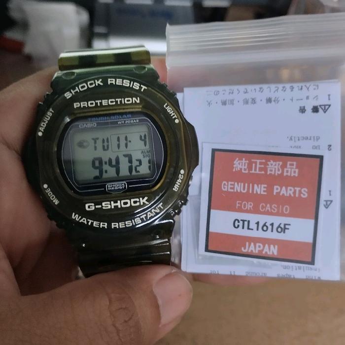 G Shock GL 240 2 Tough Solar batangan original second