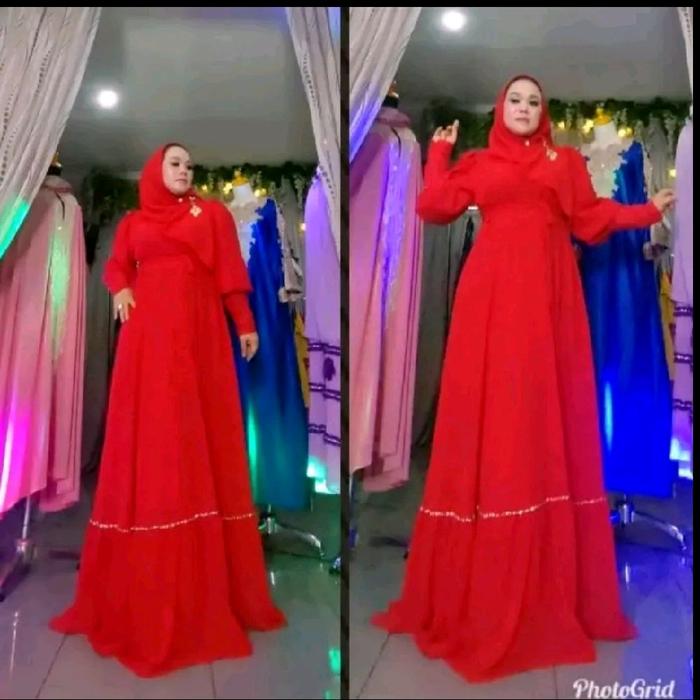 gamis wanita cantik model payung