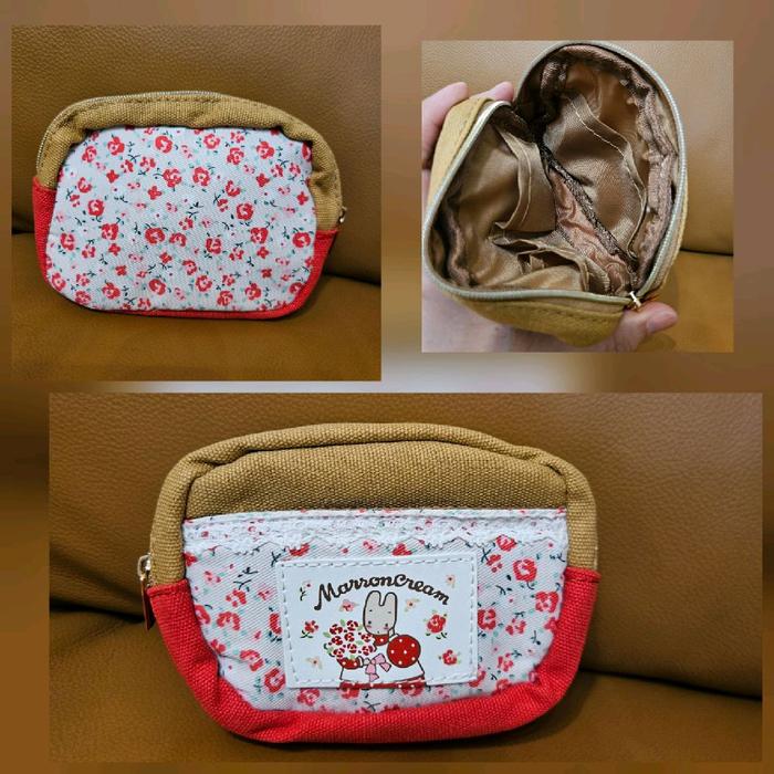 Marron Cream Small Pouch Dompet kecil Marron Cream / Handuk medium Marron Cream /  Bantal Sofa Marro
