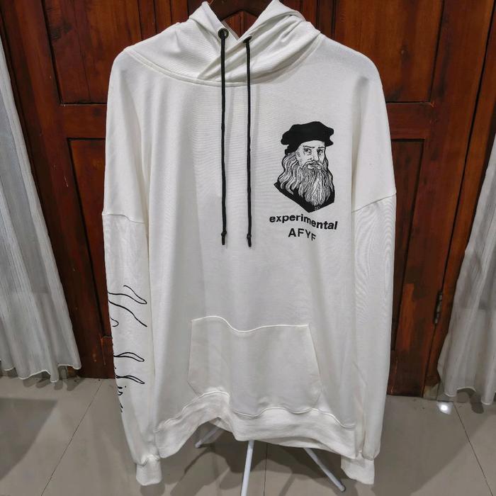 jaket hoodie oversize streetwear japan AFYF Rovtski print picasso seperti baru