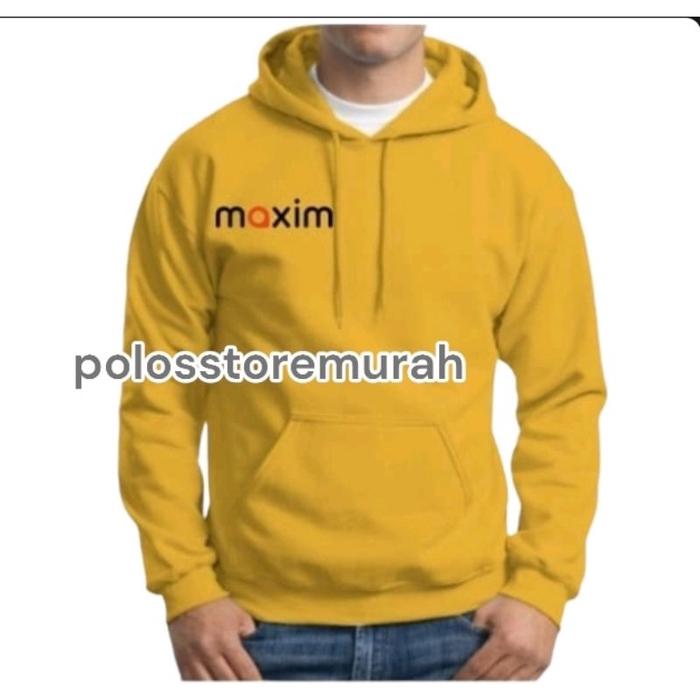 Jaket Hoodie Sweater Jumper Distro MAXiM OJOL OJEK ONLiNE iNDONESiA polos custom