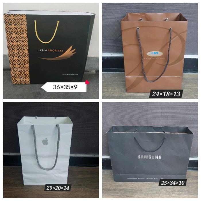 TAS PB L - PAPER BAG BCA PRIORITAS JATIM PRIORITAS APPLE SAMSUNG
