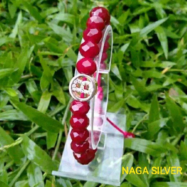 gelang tali serut gelang mote perhiasan lapis emas asli 24 k
