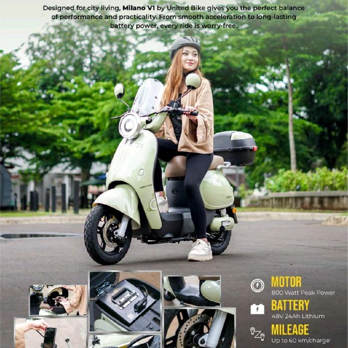 United Milano V1 E-Moped