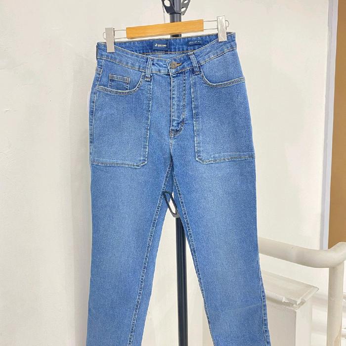 3Second Men's Long Denim Pants Reguler fit S02022513BR