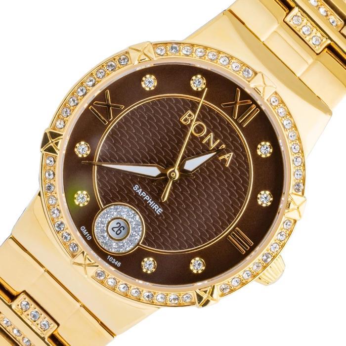 Bonia Jam Tangan Wanita Bp10346-2253S Celet Solid Steel