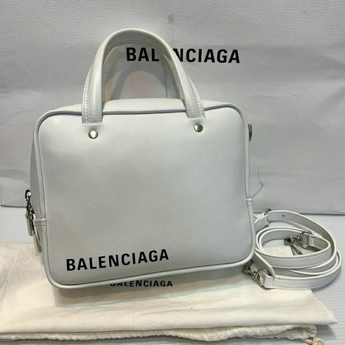 BALENCIAGA BAG MINI WHITE