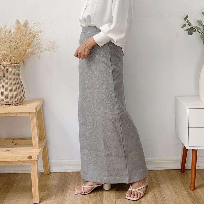 PROMO!! SPAN SKIRT / ROK SPAN PREMIUM KAOS POLOS TEBAL STOK TERBATAS!!