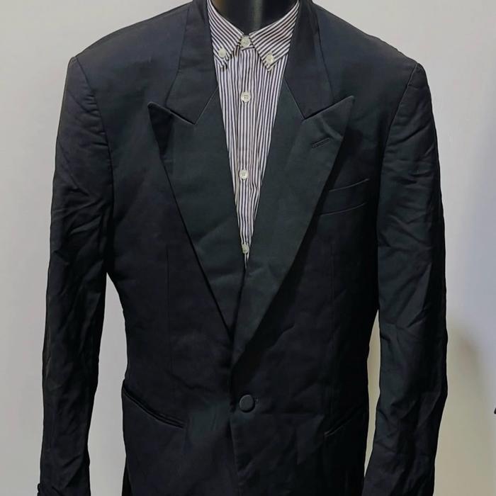 Tm lewin blazer hitam jas tuxedo xl