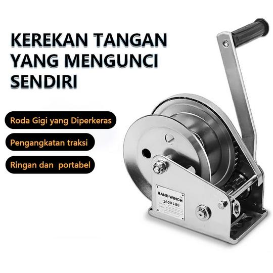 Derek Manual, Derek Engkol Tangan, Derek Manual Rumah Tangga Kecil, 800lb+10m, Mesin Traksi 800lb+15