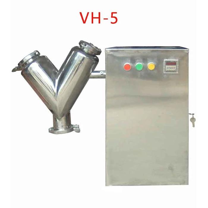New Mini V Type Powder Mixer Mixing Machine 3.2L 2.5kg VH-8 110v/220v