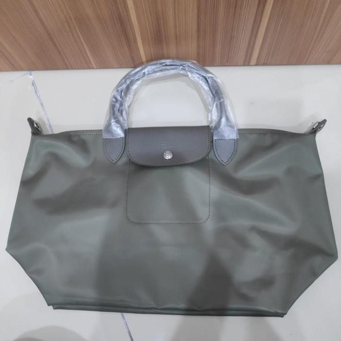 Tas Wanita LC Le Pliage Neo Medium Top Handle Bag Original - Taupe