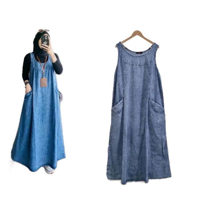overall jeans terbaru jevanni