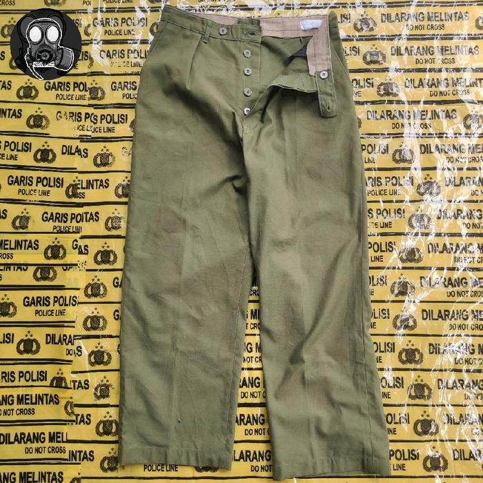 Swedish Army M59 Field Trousers (Celana Lapangan Militer Swedia model M59)