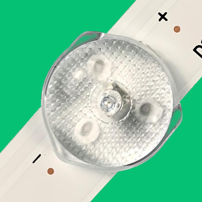 10PCS(5A+5B) 4+4LEDs 3VFor 42" TV Panasonic TX-42AS500E TX-42A400B