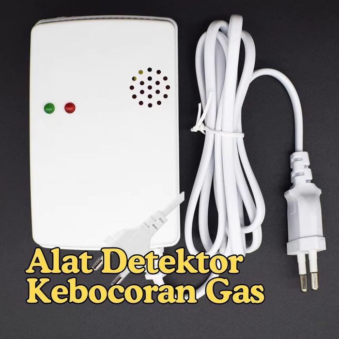 Gas Leak Detector Alat Detektor Kebocoran Gas Tangki LPG Alarm Standalone