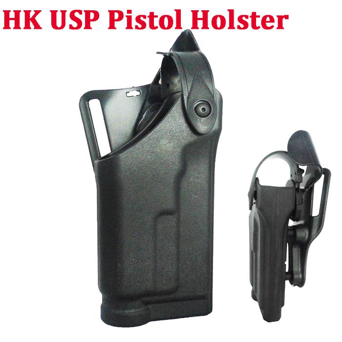 Tactical HK USP Compact Gun Carry Case Belt Holster Flashlight