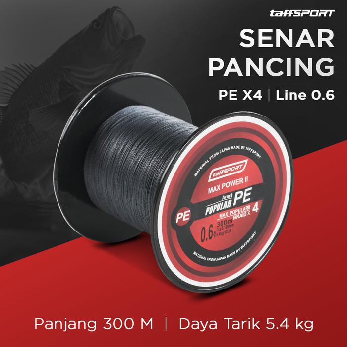 Permata Mall | Senar Pancing PE | Benang Pancing Braided | Senar Pancing 300 Meter