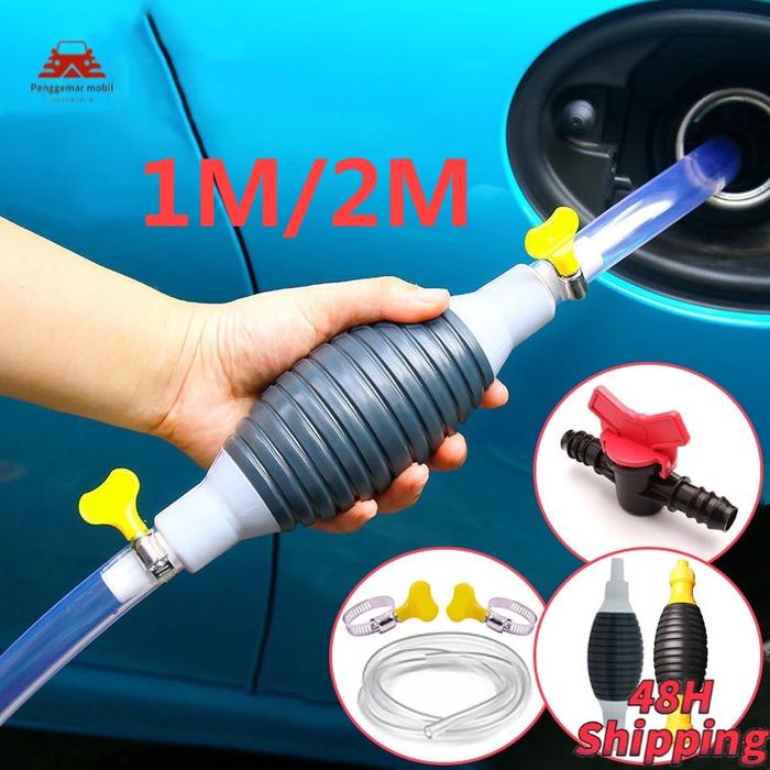 Ready Stok Pompa Manual Bensin/Pompa Siphon Manual Mobil/Pompa Tangan Selang Penyedot Sedot/Car Manu