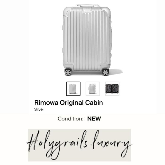 Rimowa Original Cabin Silver 100% Original