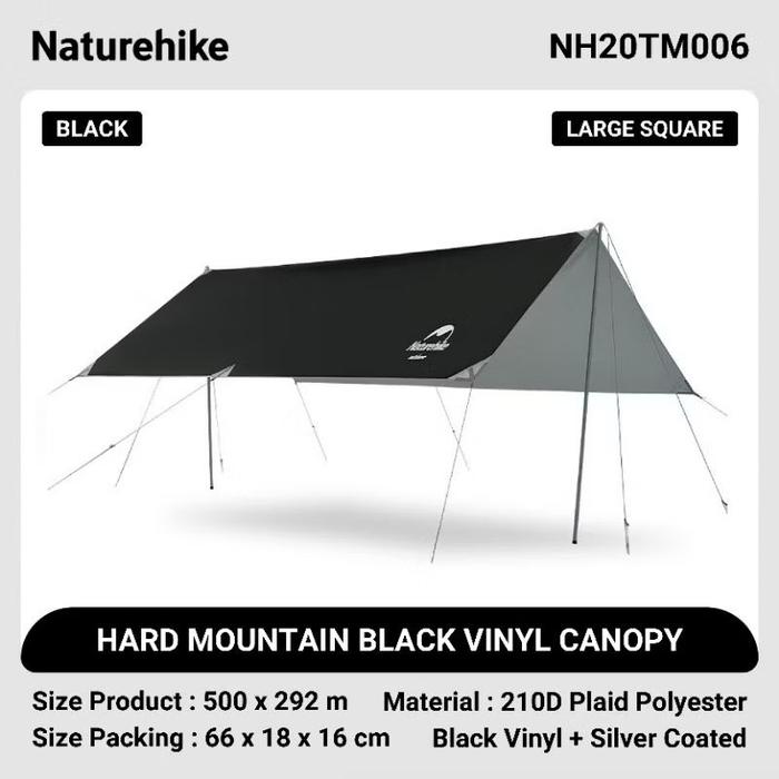 Naturehike canopy black NH20TM006