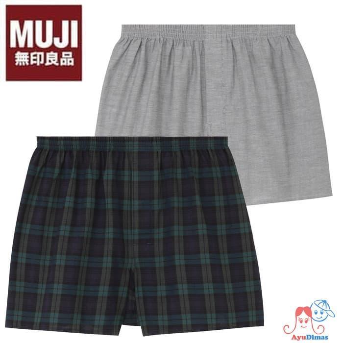 PREMIUM MUJI ORGANIC COTTON FRONT OPEN TRUNKS MEN - Boxer - Underwear