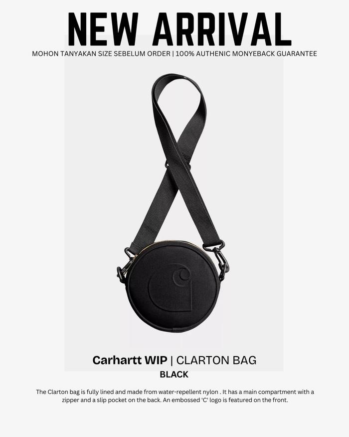 Carhartt WIP | CLARTON BAG | Tas Selempang UNISEX 100% ORIGINAL
