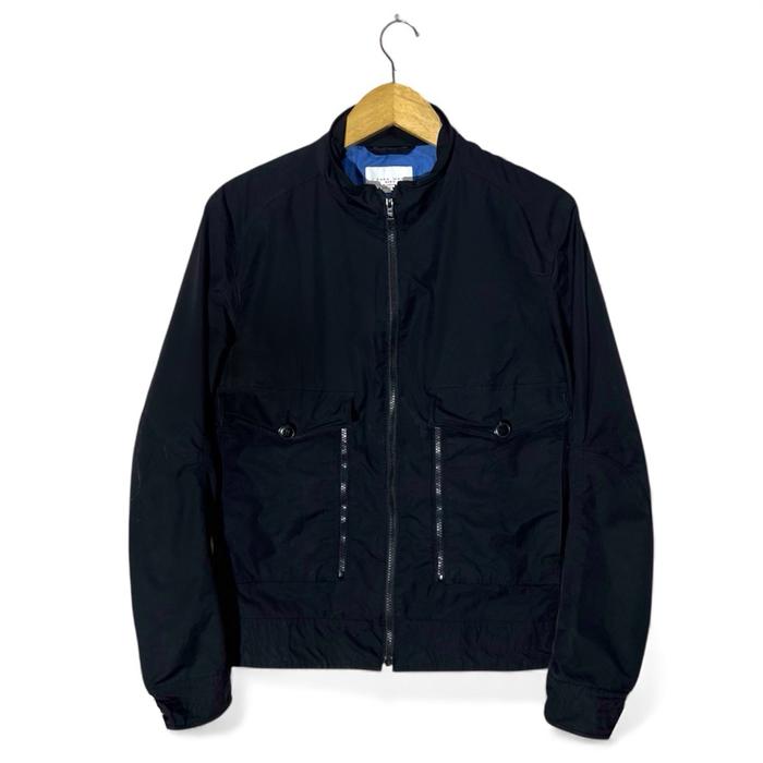 Zara Work Jacket Double Pocket Dark Navy Authentic Original  Basic Outer