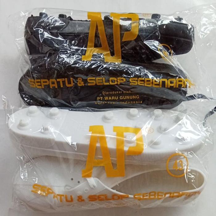 Sepatu Karet Kerja AP BOOT Sepatu Cucuk Karet Sepatu Kerja Sepatu AP Original