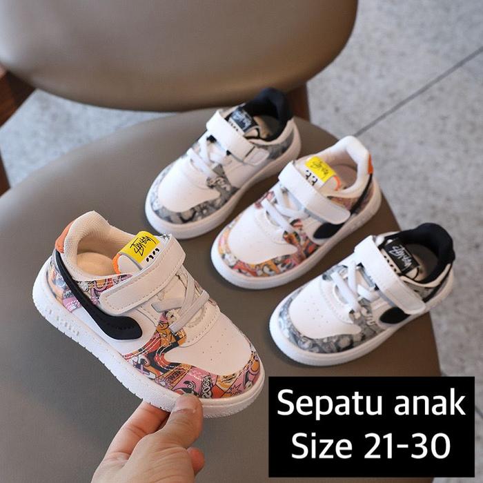(LOLI-JKT) SP-ASHI SEPATU SNEAKER ANAK BARONES GEMAS SIZE 21-30